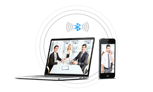 Wireless conference with Bluetooth